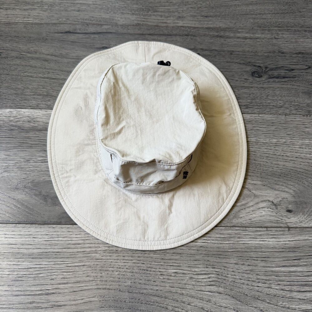 Columbia Bora Bora Boonie Sun Hat Khaki Beige Wide Brim Fishing Golf OMNI - OS